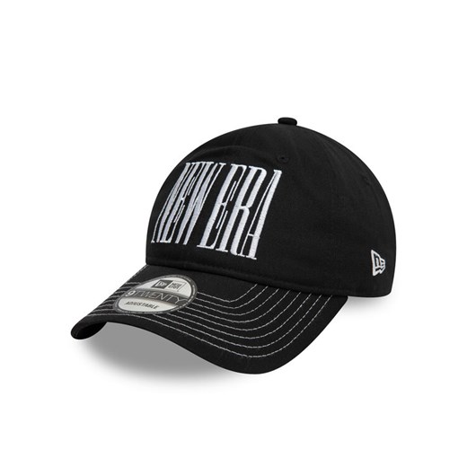 New Era Czapka z daszkiem Wordmark 9TWENTY 60595443 Czarny ze sklepu MODIVO w kategorii Czapki z daszkiem męskie - zdjęcie 182718311