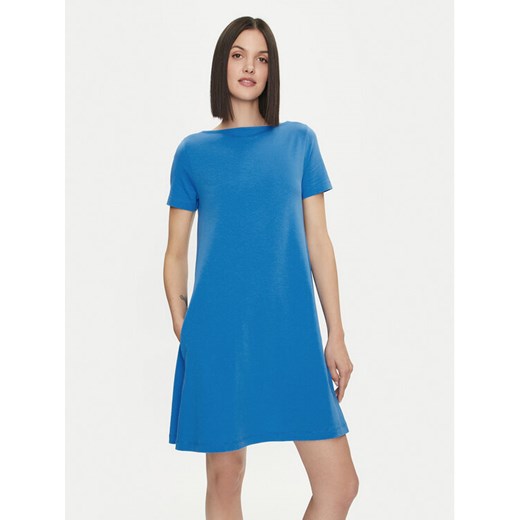 United Colors Of Benetton Sukienka codzienna 3Z1RDV01E Niebieski Regular Fit United Colors Of Benetton XXS MODIVO