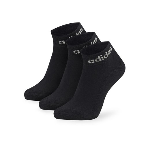 adidas Zestaw 3 par niskich skarpet unisex 3-Pack IC1303 Czarny ze sklepu MODIVO w kategorii Skarpetki damskie - zdjęcie 182718450