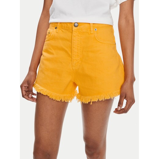Sisley Szorty jeansowe 4QVSL9014 Żółty Regular Fit ze sklepu MODIVO w kategorii Szorty - zdjęcie 182718522