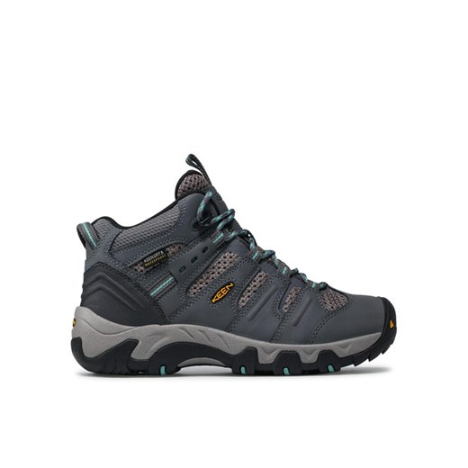Keen Trekkingi Koven Mid Wp 1020212 Szary ze sklepu MODIVO w kategorii Buty trekkingowe damskie - zdjęcie 182718563