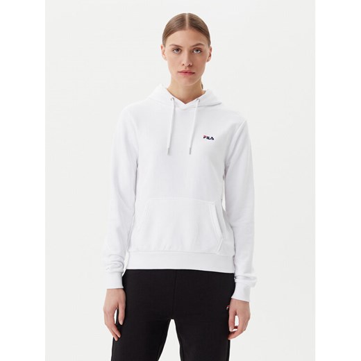 Fila Bluza FAW0703 Biały Regular Fit ze sklepu MODIVO w kategorii Bluzy damskie - zdjęcie 182718620