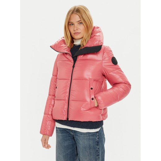 Save The Duck Kurtka zimowa D39370W LUCK19 Różowy Regular Fit ze sklepu MODIVO w kategorii Kurtki damskie - zdjęcie 182718682