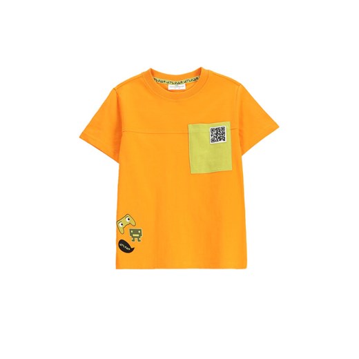 Coccodrillo T-Shirt WC5143203GBK Pomarańczowy Regular Fit 116 MODIVO