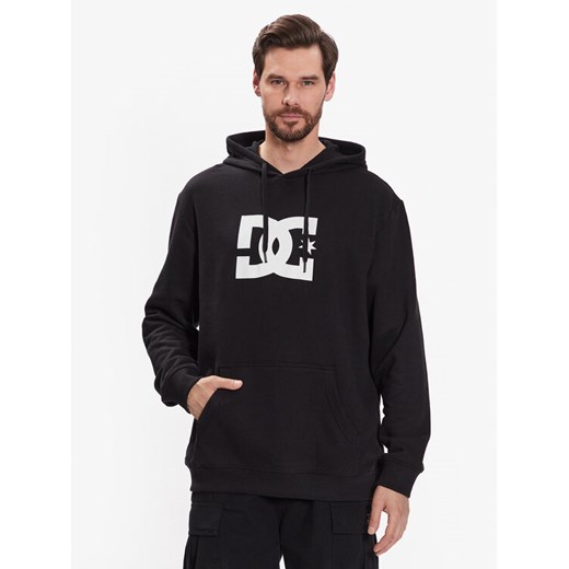 DC Bluza ADYSF03099 Czarny Relaxed Fit ze sklepu MODIVO w kategorii Bluzy męskie - zdjęcie 182718753
