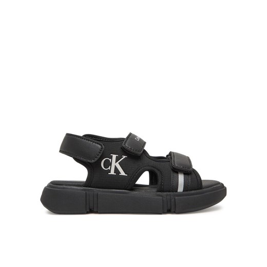 Calvin Klein Jeans Sandały V3B2-83023-1591 M Czarny ze sklepu MODIVO w kategorii Sandały dziecięce - zdjęcie 182718792
