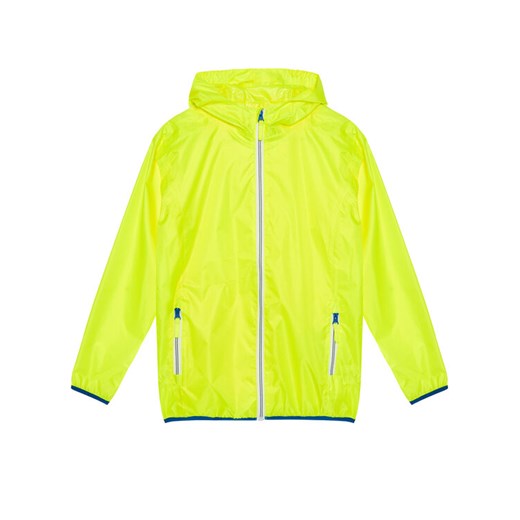 Playshoes Kurtka przeciwdeszczowa 408700 M Żółty Regular Fit ze sklepu MODIVO w kategorii Kombinezony i kurtki - zdjęcie 182718820