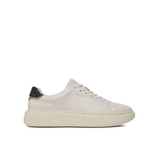 Boss Sneakersy Amber Runn 50511113 Biały ze sklepu MODIVO w kategorii Trampki damskie - zdjęcie 182718891