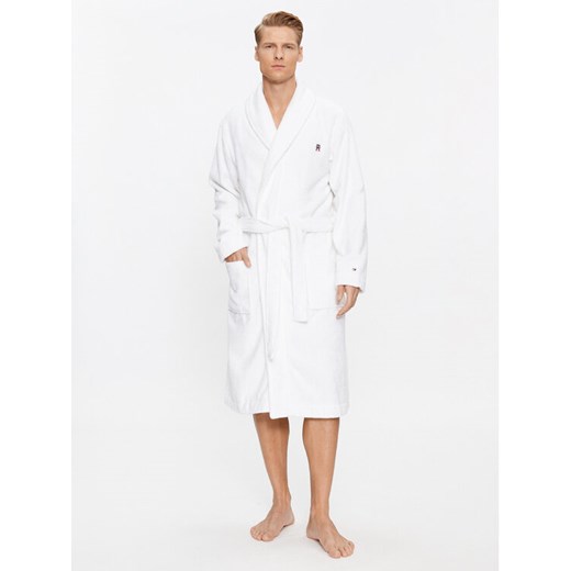 Tommy Hilfiger Szlafrok UM0UM03029 Biały ze sklepu MODIVO w kategorii Szlafroki męskie - zdjęcie 182718943