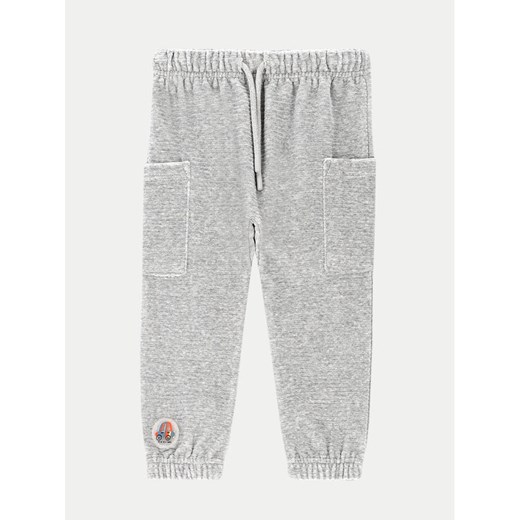 Coccodrillo Spodnie dresowe ZC4120101MBN Szary Regular Fit ze sklepu MODIVO w kategorii Spodnie i półśpiochy - zdjęcie 182718960