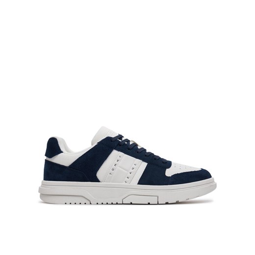 Tommy Jeans Sneakersy The Brooklyn Suede EM0EM01371 Granatowy ze sklepu MODIVO w kategorii Buty sportowe męskie - zdjęcie 182718981