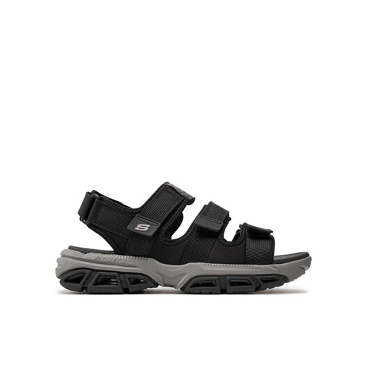 Skechers Sandały Atlan-Bodie 210444/BLK Czarny ze sklepu MODIVO w kategorii Sandały męskie - zdjęcie 182719011