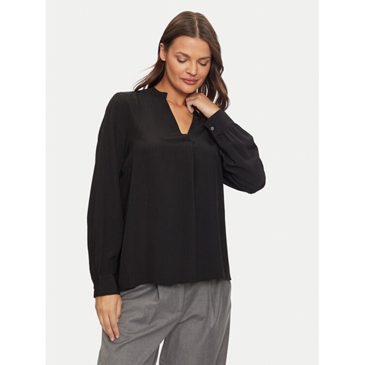 United Colors Of Benetton Bluzka 59WJDQ097 Czarny Regular Fit ze sklepu MODIVO w kategorii Bluzki damskie - zdjęcie 182719463