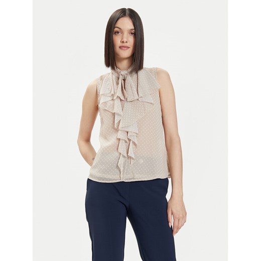 Rinascimento Bluzka CFC0118527003 Beżowy Regular Fit ze sklepu MODIVO w kategorii Bluzki damskie - zdjęcie 182719494