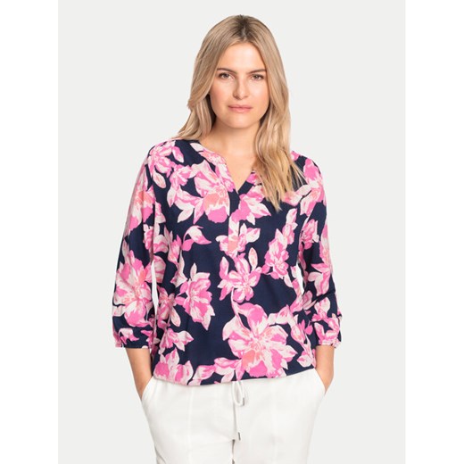 Olsen Bluzka 11105041 Granatowy Regular Fit ze sklepu MODIVO w kategorii Bluzki damskie - zdjęcie 182719613