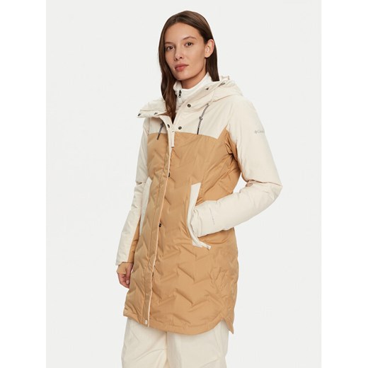 Columbia Parka Mountain Croo™ III 2085051 Beżowy Regular Fit ze sklepu MODIVO w kategorii Parki damskie - zdjęcie 182719624