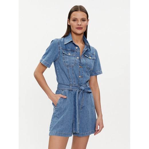 Liu Jo Kombinezon UA4206 DS030 Niebieski Regular Fit ze sklepu MODIVO w kategorii Kombinezony damskie - zdjęcie 182719691