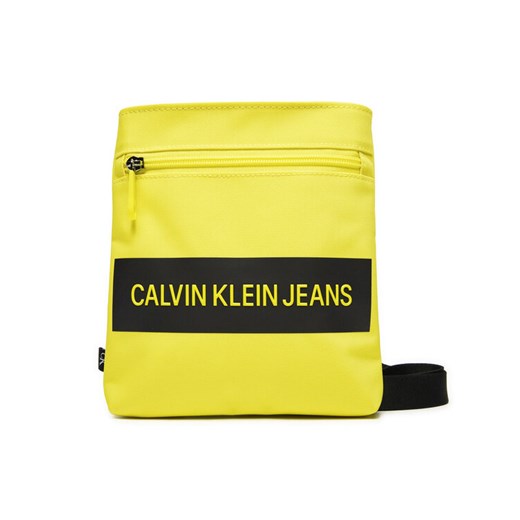 Calvin Klein Jeans Saszetka K50K506942 Żółty ze sklepu MODIVO w kategorii Torby męskie - zdjęcie 182719751