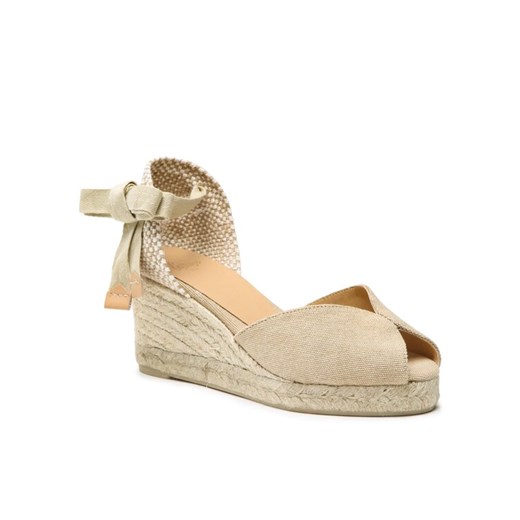 Castañer Espadryle Bilina/6/002 023003-2017 Beżowy ze sklepu MODIVO w kategorii Espadryle damskie - zdjęcie 182719801