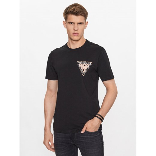 Guess T-Shirt M3YI22 J1314 Czarny Slim Fit Guess XL MODIVO