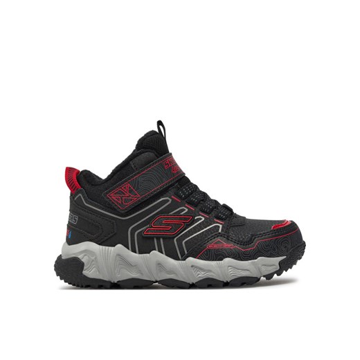 Skechers Sneakersy Combex 406422L/BKRD Czarny ze sklepu MODIVO w kategorii Buty trekkingowe dziecięce - zdjęcie 182719870