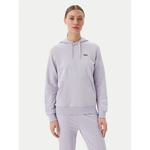 Fila Bluza Lierna FAW1054 Fioletowy Regular Fit ze sklepu MODIVO w kategorii Bluzy damskie - zdjęcie 182719900