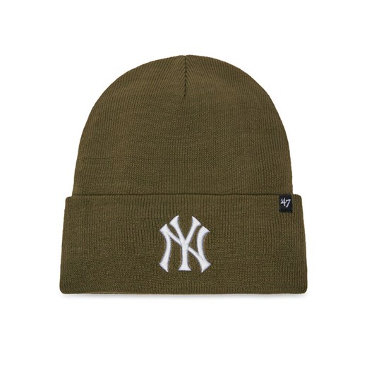 47 Brand Czapka MLB New York Yankees Haymaker '47 B-HYMKR17ACE Beżowy ze sklepu MODIVO w kategorii Czapki zimowe męskie - zdjęcie 182719910