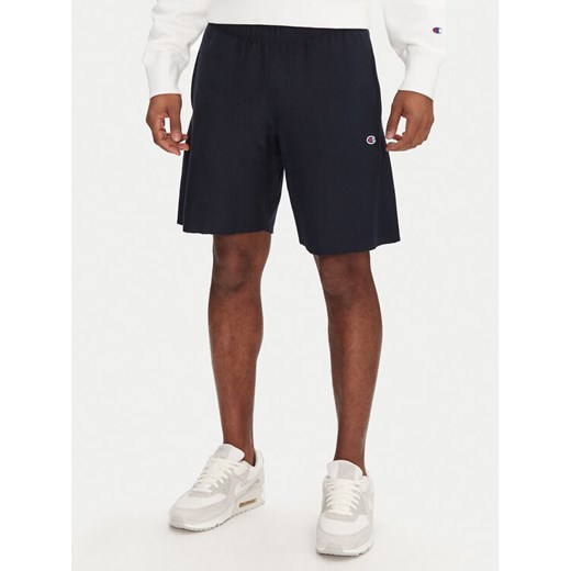 Champion Szorty sportowe 220764 Granatowy Loose Fit ze sklepu MODIVO w kategorii Spodenki męskie - zdjęcie 182719914