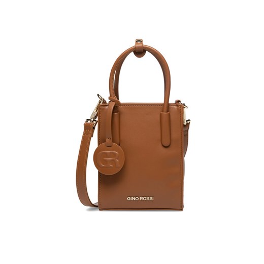 Gino Rossi Torebka OJ-82716 Brązowy ze sklepu MODIVO w kategorii Torby Shopper bag - zdjęcie 182719973