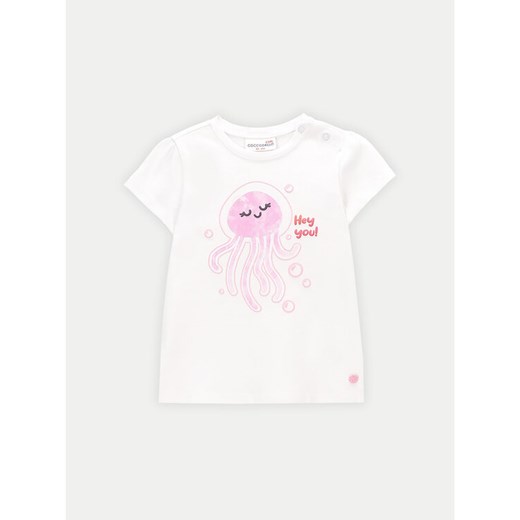 Coccodrillo T-Shirt WC4143201OWN Biały Regular Fit ze sklepu MODIVO w kategorii Bluzki dziewczęce - zdjęcie 182720000