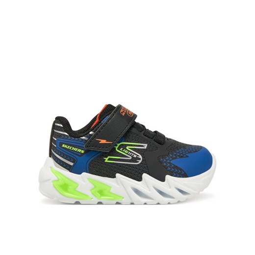 Skechers Sneakersy Flex-Glow Bolt 400138N/BKBL Czarny ze sklepu MODIVO w kategorii Buty sportowe dziecięce - zdjęcie 182720002