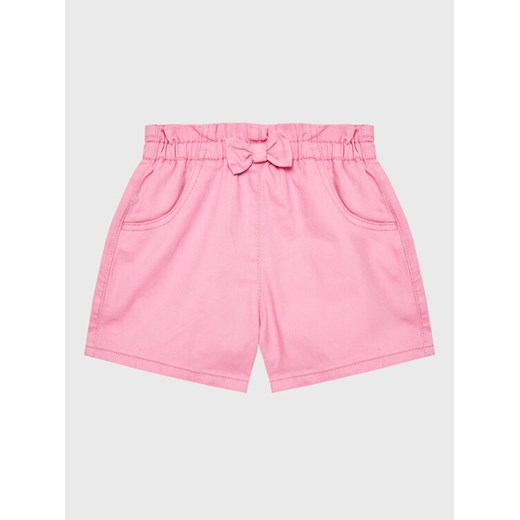 United Colors Of Benetton Szorty materiałowe 4RISG900W Różowy Regular Fit ze sklepu MODIVO w kategorii Spodenki dziewczęce - zdjęcie 182720013