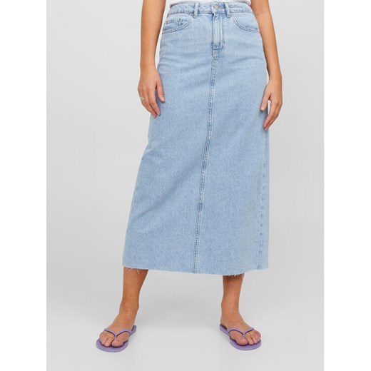 JJXX Spódnica jeansowa Aura 12247916 Niebieski Regular Fit ze sklepu MODIVO w kategorii Spódnice - zdjęcie 182720024