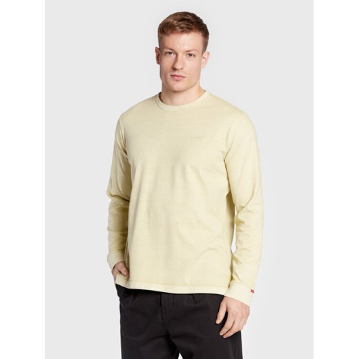 Levi's® Longsleeve FRESH Red Tab™ A0642-0015 Zielony Relaxed Fit ze sklepu MODIVO w kategorii T-shirty męskie - zdjęcie 182720051