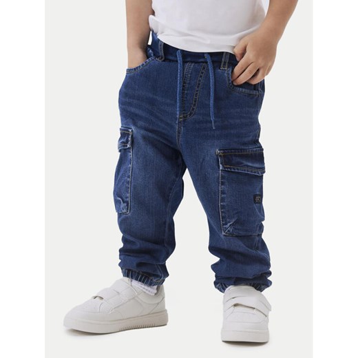 NAME IT Jeansy 13224943 Granatowy Baggy Fit ze sklepu MODIVO w kategorii Spodnie chłopięce - zdjęcie 182720070