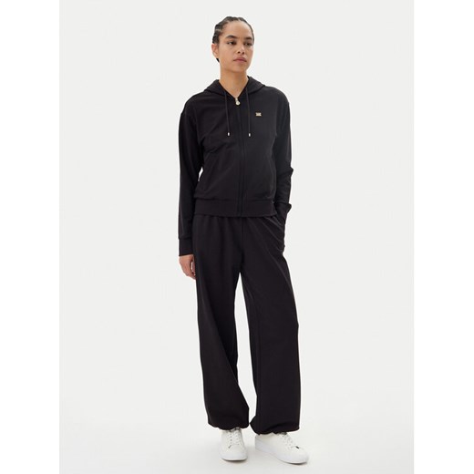 EA7 Emporio Armani Dres 7W000086 AF13135 UC001 Czarny Wide Leg ze sklepu MODIVO w kategorii Dresy damskie - zdjęcie 182720090