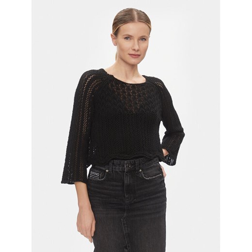ONLY Sweter 15233173 Czarny Regular Fit ze sklepu MODIVO w kategorii Swetry damskie - zdjęcie 182720093