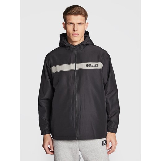 New Balance Kurtka przejściowa MJ23901 Czarny Relaxed Fit ze sklepu MODIVO w kategorii Kurtki męskie - zdjęcie 182720104