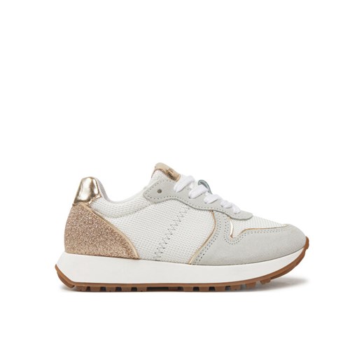 TWINSET Sneakersy 251GCJ014 Écru ze sklepu MODIVO w kategorii Buty sportowe dziecięce - zdjęcie 182720151