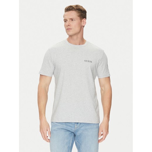 Guess T-Shirt U4BM03 KCAM1 Szary Regular Fit ze sklepu MODIVO w kategorii T-shirty męskie - zdjęcie 182720164
