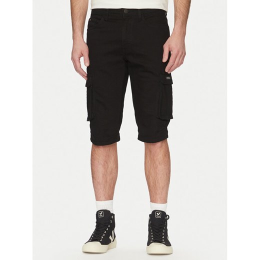Blend Szorty jeansowe 20713329 Czarny Regular Fit ze sklepu MODIVO w kategorii Spodenki męskie - zdjęcie 182720263