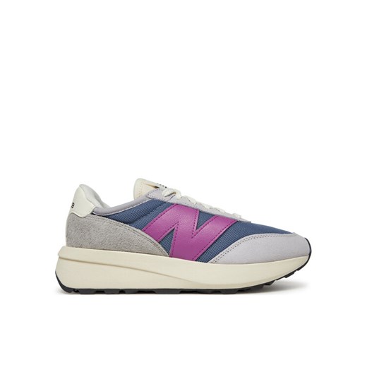New Balance Sneakersy U370DC Granatowy ze sklepu MODIVO w kategorii Buty sportowe damskie - zdjęcie 182720274