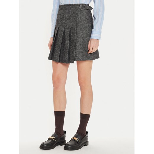 MAX&Co. Spódnica mini 2426106054200 Szary Regular Fit ze sklepu MODIVO w kategorii Spódnice - zdjęcie 182720292