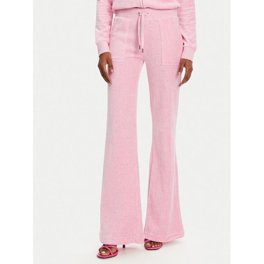 Juicy Couture Spodnie dresowe Layla JCSEBJ001 Różowy Flared Leg ze sklepu MODIVO w kategorii Spodnie damskie - zdjęcie 182720340