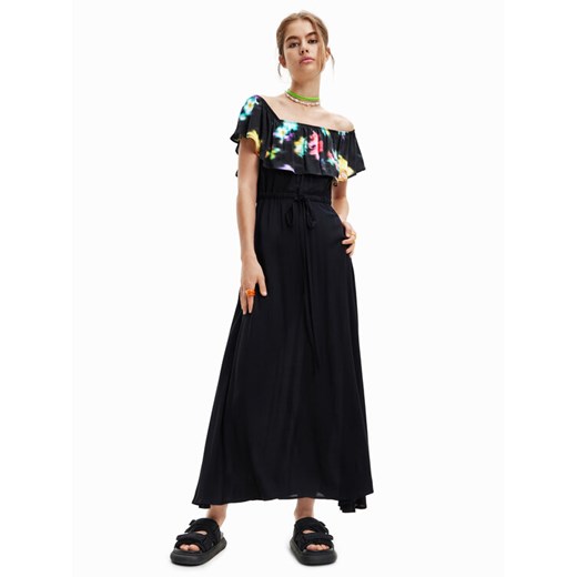 Desigual Sukienka codzienna 23SWVW55 Czarny Regular Fit ze sklepu MODIVO w kategorii Sukienki - zdjęcie 182720363