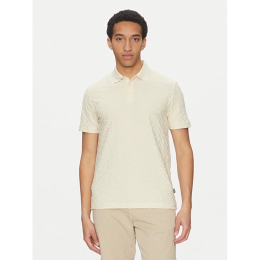 BOSS Polo H-Pack 80 50537132 Beżowy Regular Fit ze sklepu MODIVO w kategorii T-shirty męskie - zdjęcie 182720434