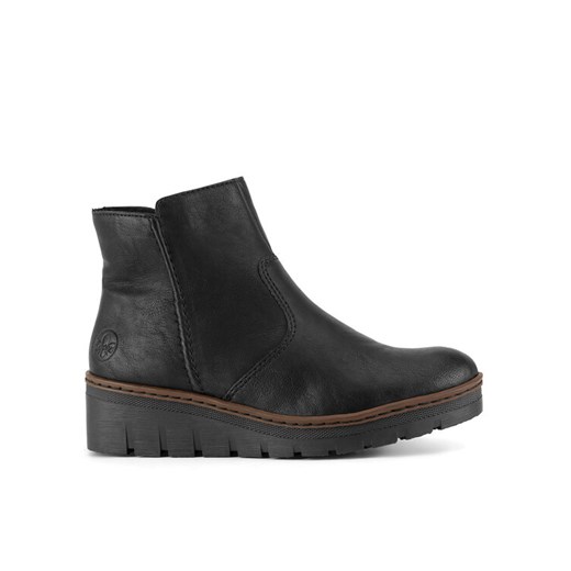Rieker Botki X9165-00 Czarny ze sklepu MODIVO w kategorii Botki - zdjęcie 182720484