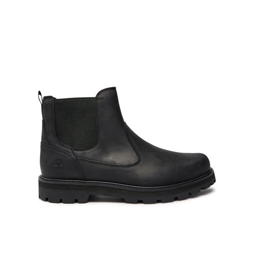 Timberland Sztyblety Britton Road Mid Chelsea TB0A6A4WW021 Czarny ze sklepu MODIVO w kategorii Buty zimowe męskie - zdjęcie 182720540