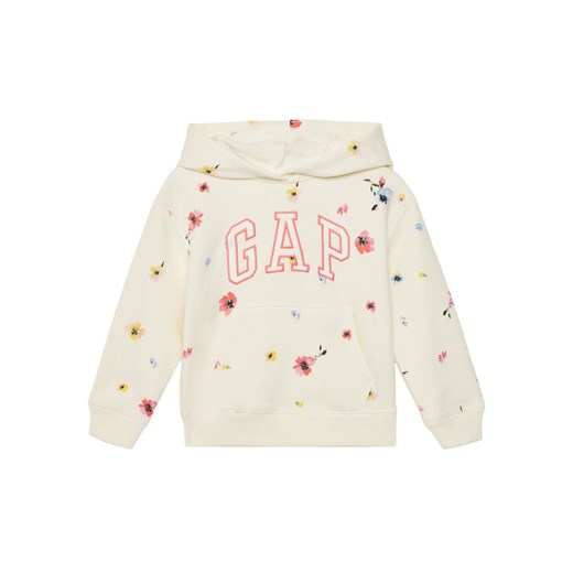 Gap Bluza 724997-05 Écru Regular Fit ze sklepu MODIVO w kategorii Bluzy dziewczęce - zdjęcie 182720583