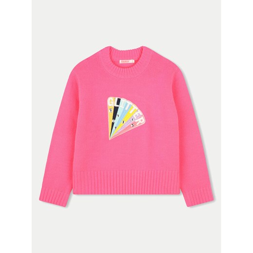 Billieblush Sweter U20462 Różowy Regular Fit ze sklepu MODIVO w kategorii Swetry dziewczęce - zdjęcie 182720611